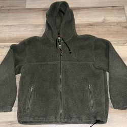 Cabelas Fleece Hoodie Men’s Jacket Large