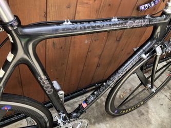 Trek 5500 %100 OCLV carbon road bike .Made in the USA model. Sits Trek 5500 %100 OCLV carbon road bike .Made in the USA model. Sits