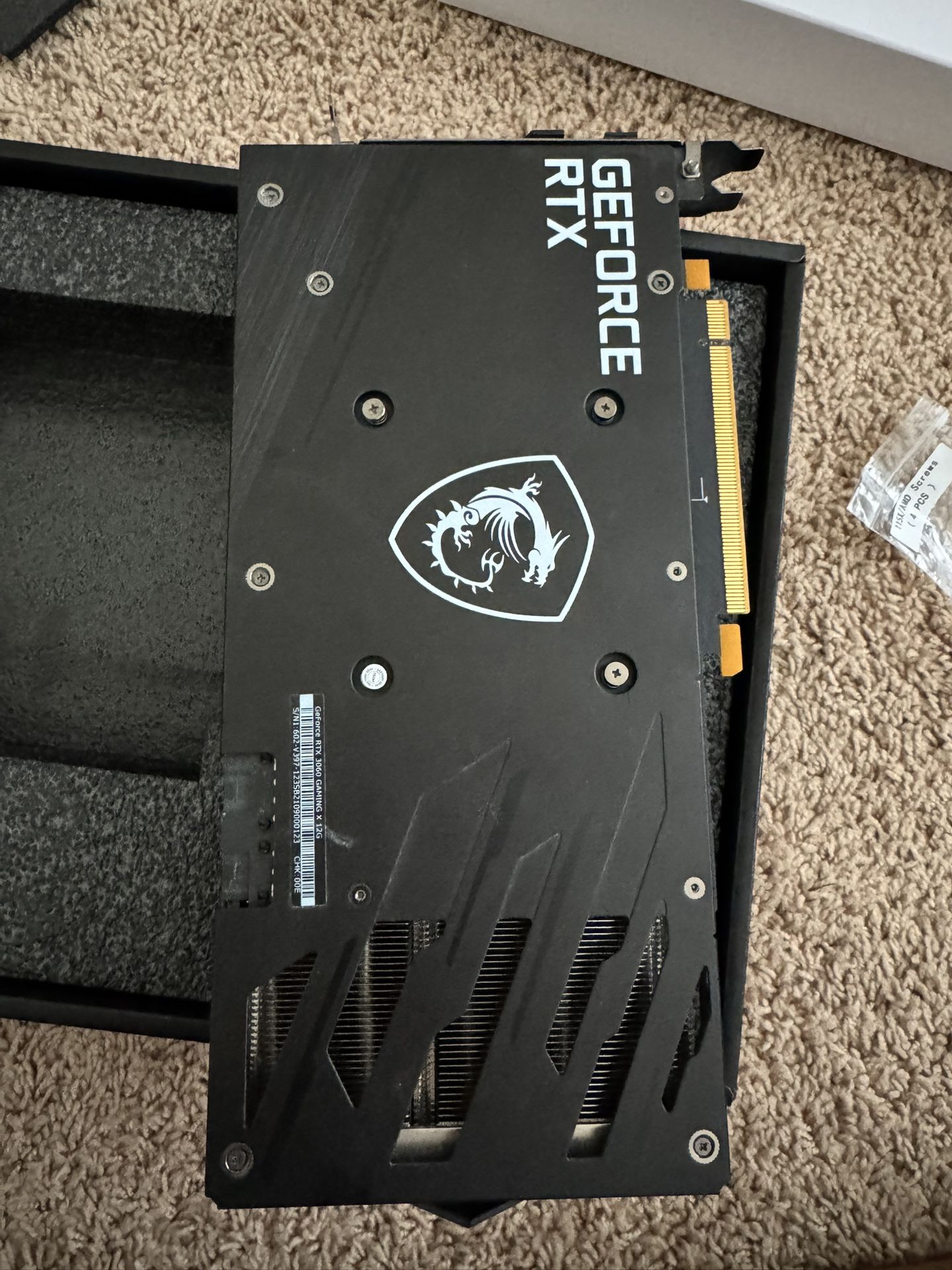 RTX 3060 12gb + R5 3600 + Mobo + 32 Gb Ram + 128gb NVME SSD