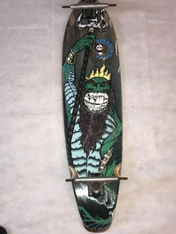 Vintage BentMetal Freedom Dolly Longboard Skateboard