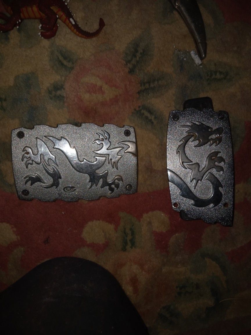 Dragon Chrome Brake And Gas Petal