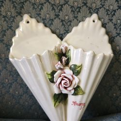 Vintage Wall Vase From France