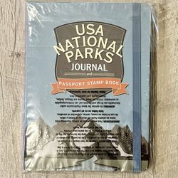 USA National Parks Journal and Passport Stamp Book