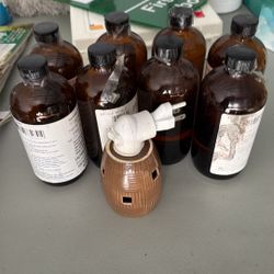 Room Refresher Fragrance Plug-In With With Burning Oil