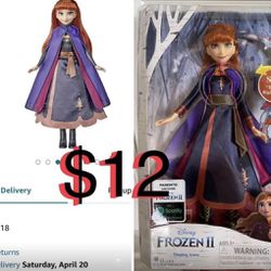 $12 Brand New Disney 👑 Frozen ll Singing Anna 👀 please check my listings