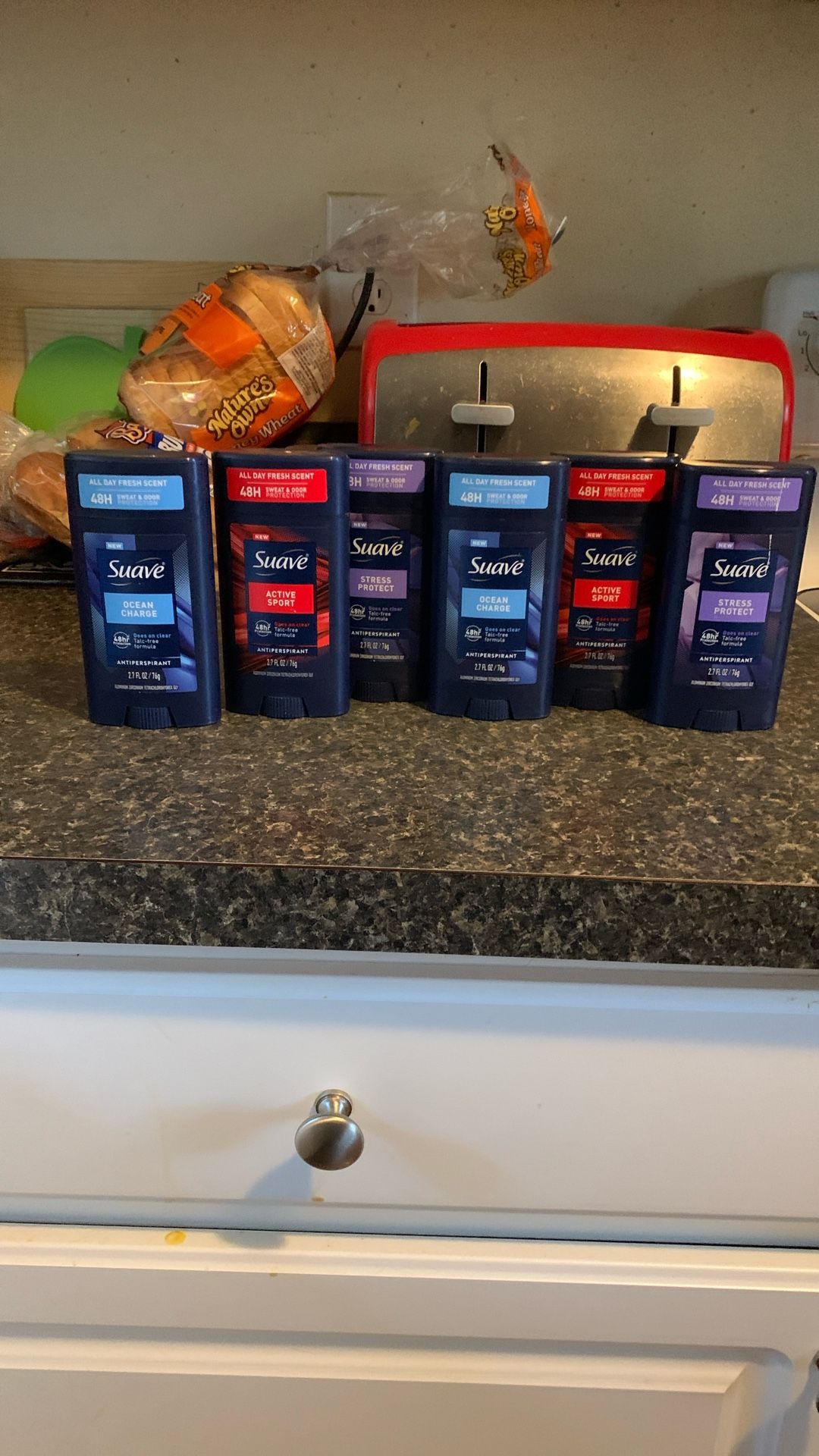 Suave Men’s Antiperspirant/Deoderant-6 Items!($17.88+ Value)