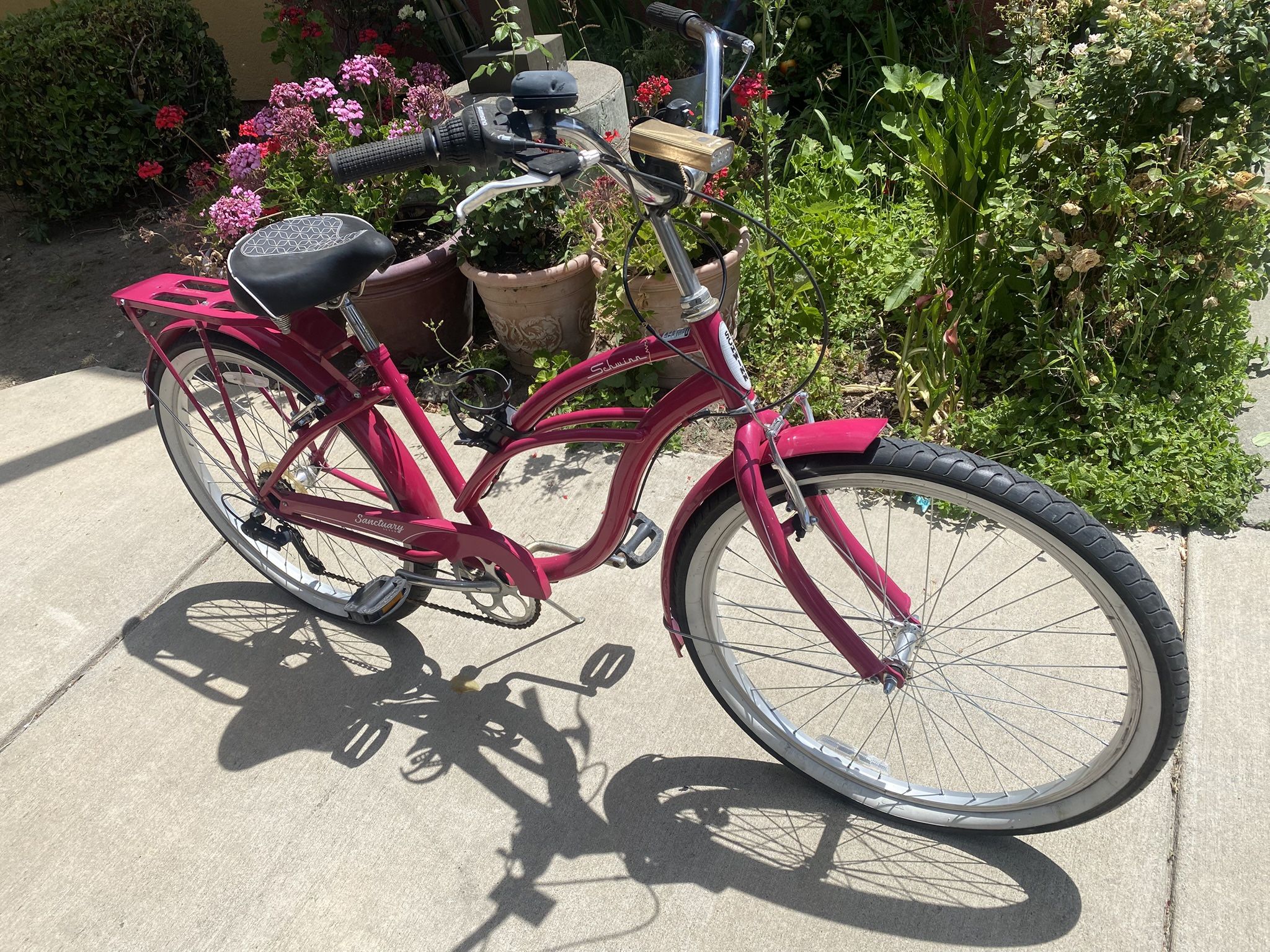 schwinn bike beach cruiser 7-speed