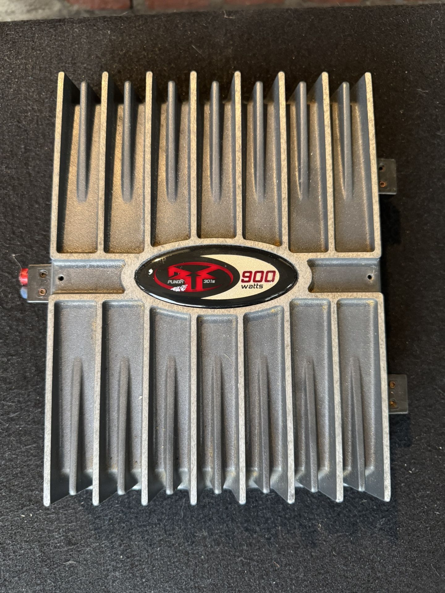 Old school Rockford Fosgate 301s car audio amplifier 900w 2ch