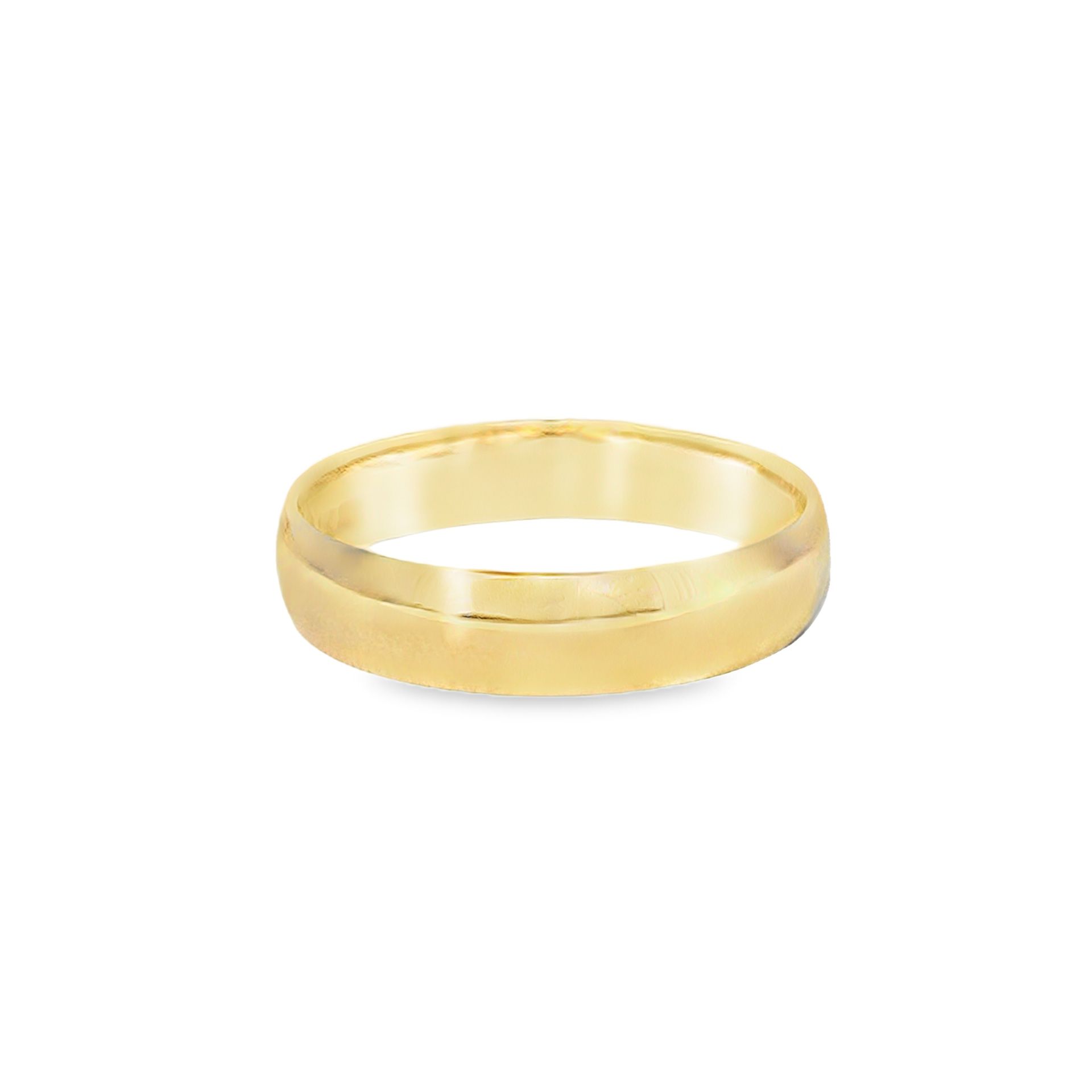 10k Yellow Gold Band Ring