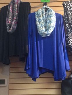 Cardigans and scarfs