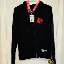 PINK victoria secret Louisville Cardinals True Sport Football Jacket Small