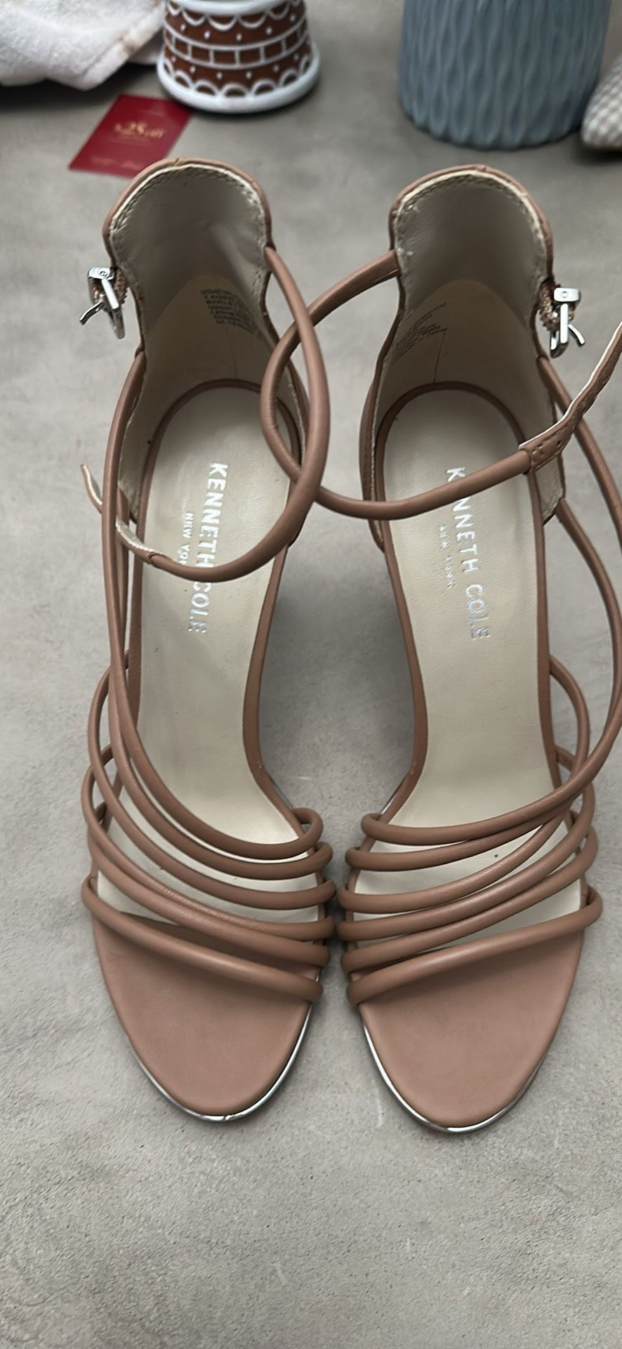 Strappy High Heels Size 7.5