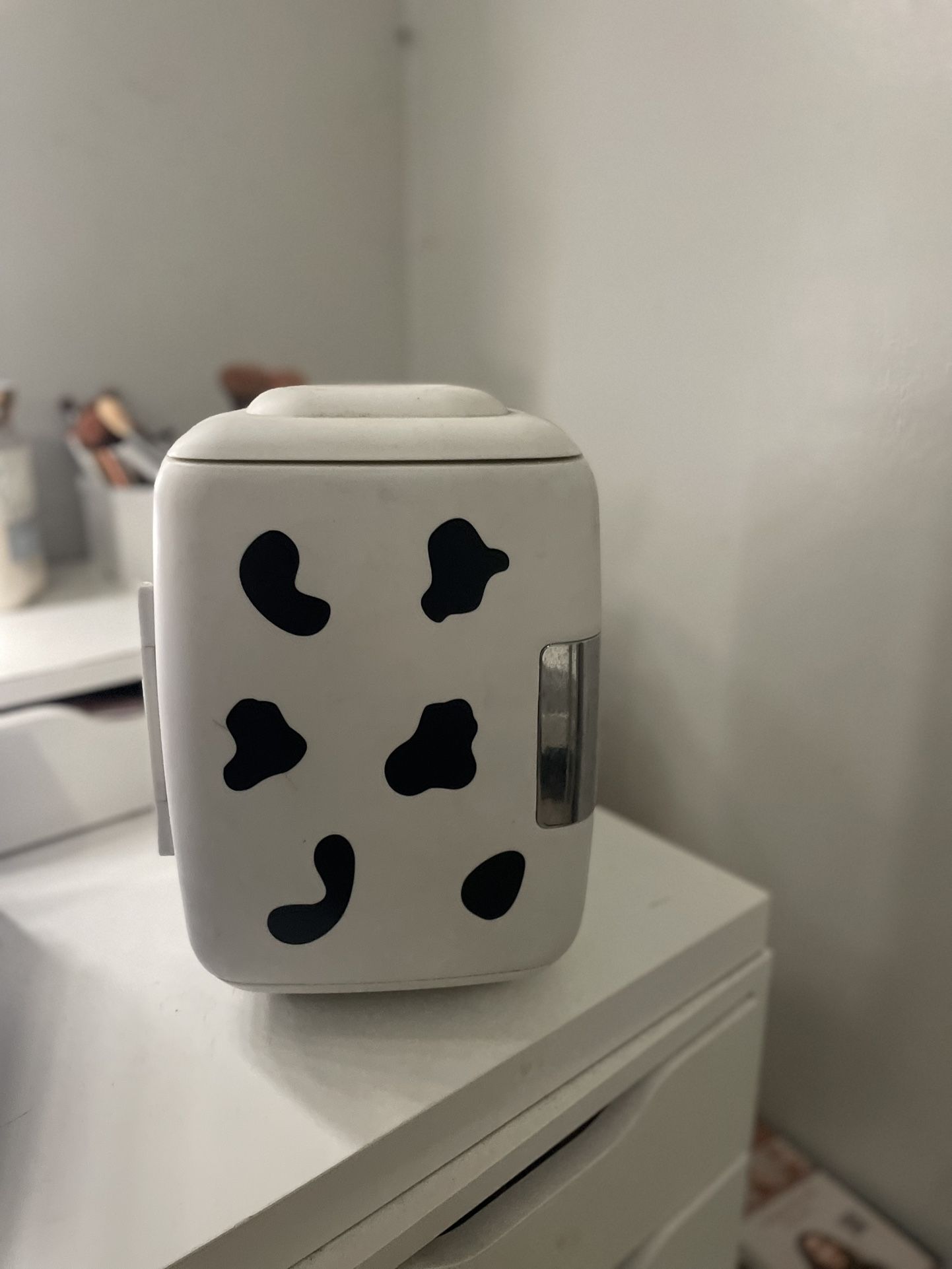 COW PRINT  MINI FRIDGE 