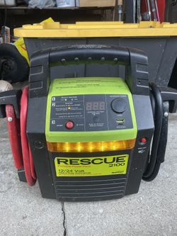 RESCUE PORTABLE BATTERY JUMPER