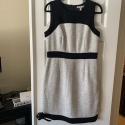 Banana Republic Black and White Dress