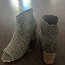 Green Boot Heels $10 
