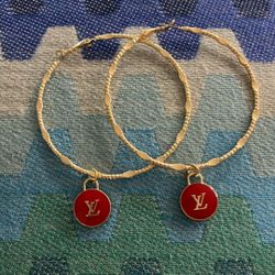 LV Hoop Earrings