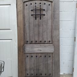 36x80 Solid Wood Entry DOOR