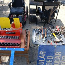 Tools, Impacts, Wrenchs, Etc Yard Sale