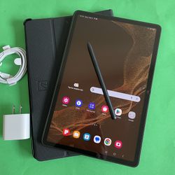 Samsung Galaxy Tab S8 (11”  amazing Display / 2022 Model) 128GB with stylus pen  & Accesories (premium tablet) 