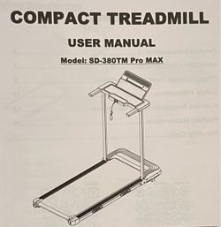 Pro MAX Treadmill New