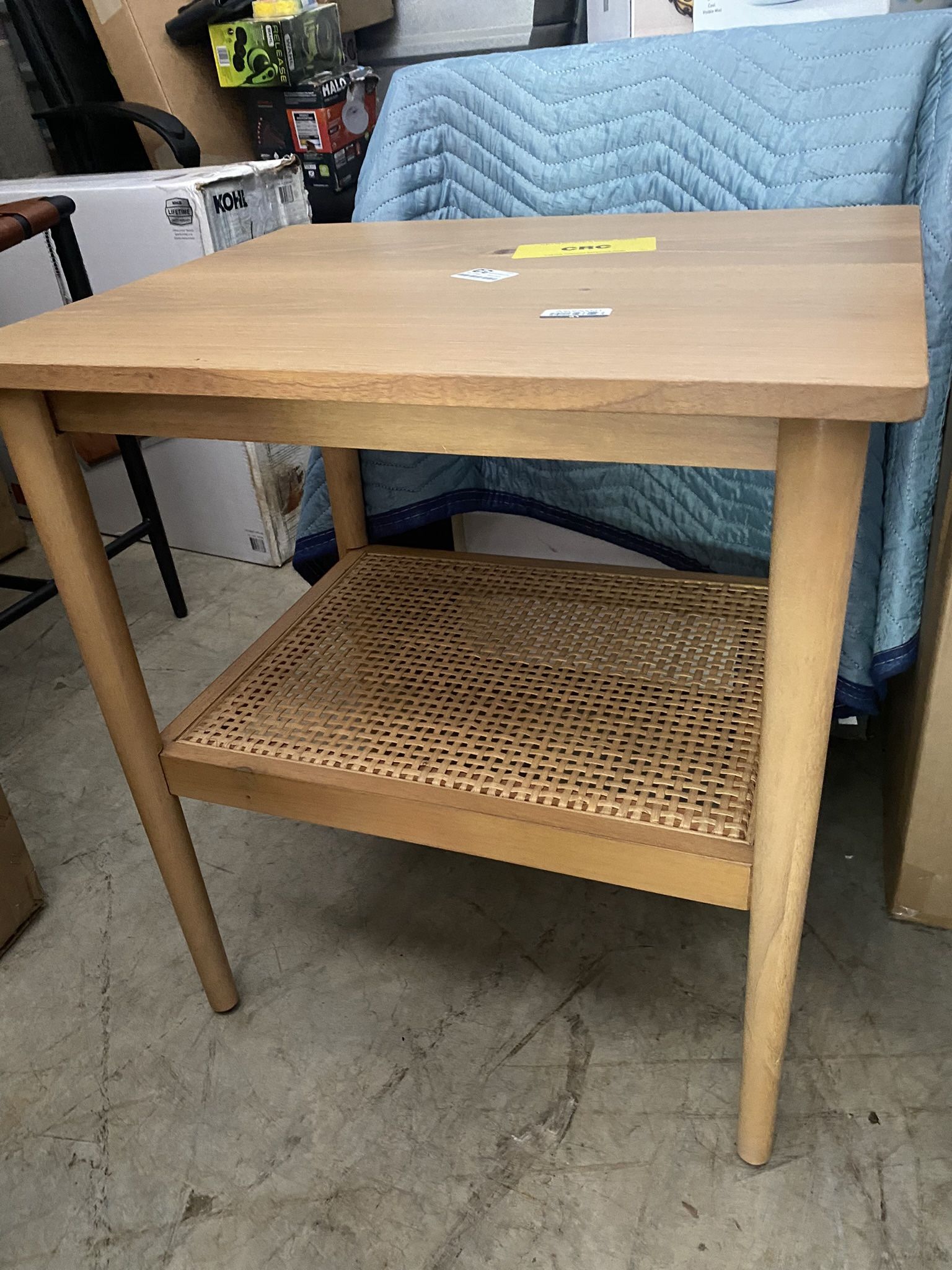 Wood & Cane Square Accent Table - Hearth & Handâ„¢ with Magnolia