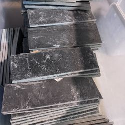 Natural Black Slate Floor Or Wall Tile 