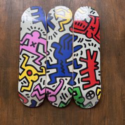Keith Haring Showroom Art Deck Set