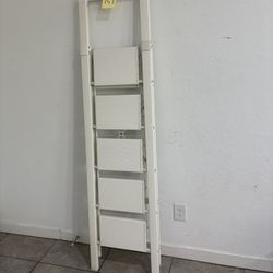5step Ladder White New
