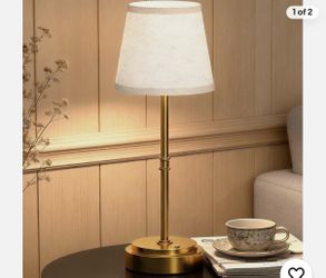 LITLUZECOZY Cordless Table Lamp – 7500mAh Rechargeable – $12