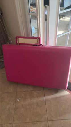 hot pink massage table good condition pickup only