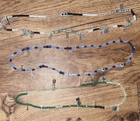 Custom made waist beads