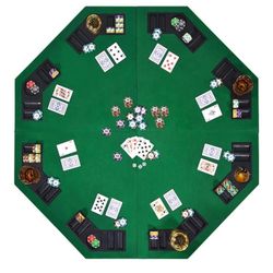 Table Poker Top Foldable 