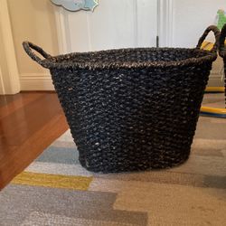 Two Large Wicker Baskets