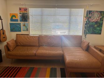 Albany park - Vegan Leather Sectional (Great condition)