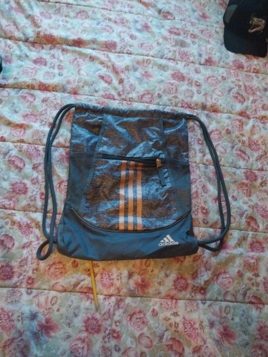 Grey Adidas Bagpack
