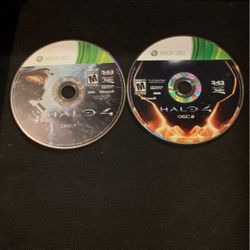 Halo 4 Xbox 360 Discs
