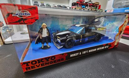 Jada Tokyo Revengers Mikey & 1971 Nissan Skyline GT-R
