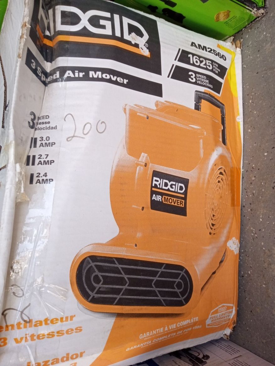 Riding 3-speed Portable Blower Fan Air Mower