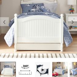 Twin Bed With Trundle