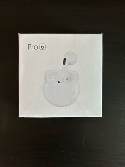 Pro 6 Wireless Earbuds in Box