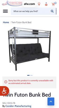 Futon/ bunkbed