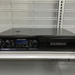 Samson SXD7000 Professional Power Amplifier w/ DSP