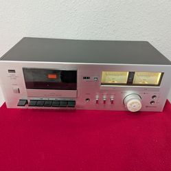 Sansui D-90 Stereo Cassette Tape Deck Powers On Made in Japan Vintage