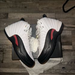 jordan 12 red taxi