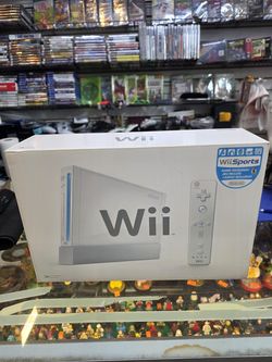 Nintendo Wii + Wii Sports Console - Complete In Box