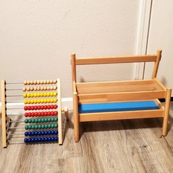 Book Display And Abacus (IKEA)