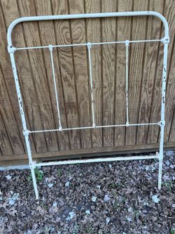 Antique Iron Bed Frame