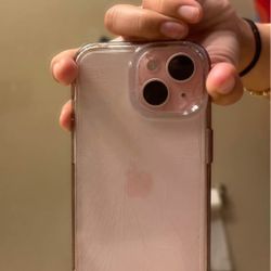 pink iphone 15