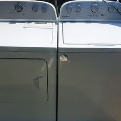 WHIRLPOOL SET ALMOST NEW WASHER AND ELECTRIC DRYER WORKING PERFECT 